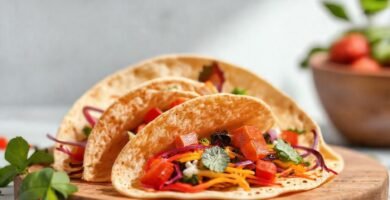 Tortillas veganas: atractivas y saludables