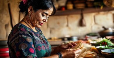 Tortillas artesanales mexicanas