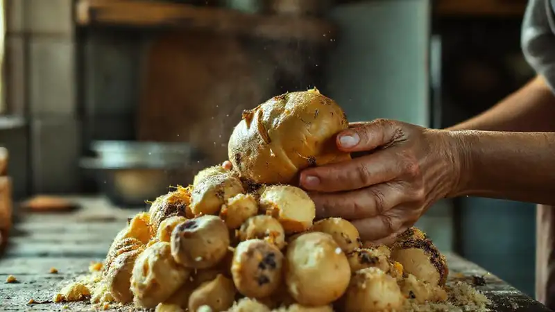 Cocina rústica