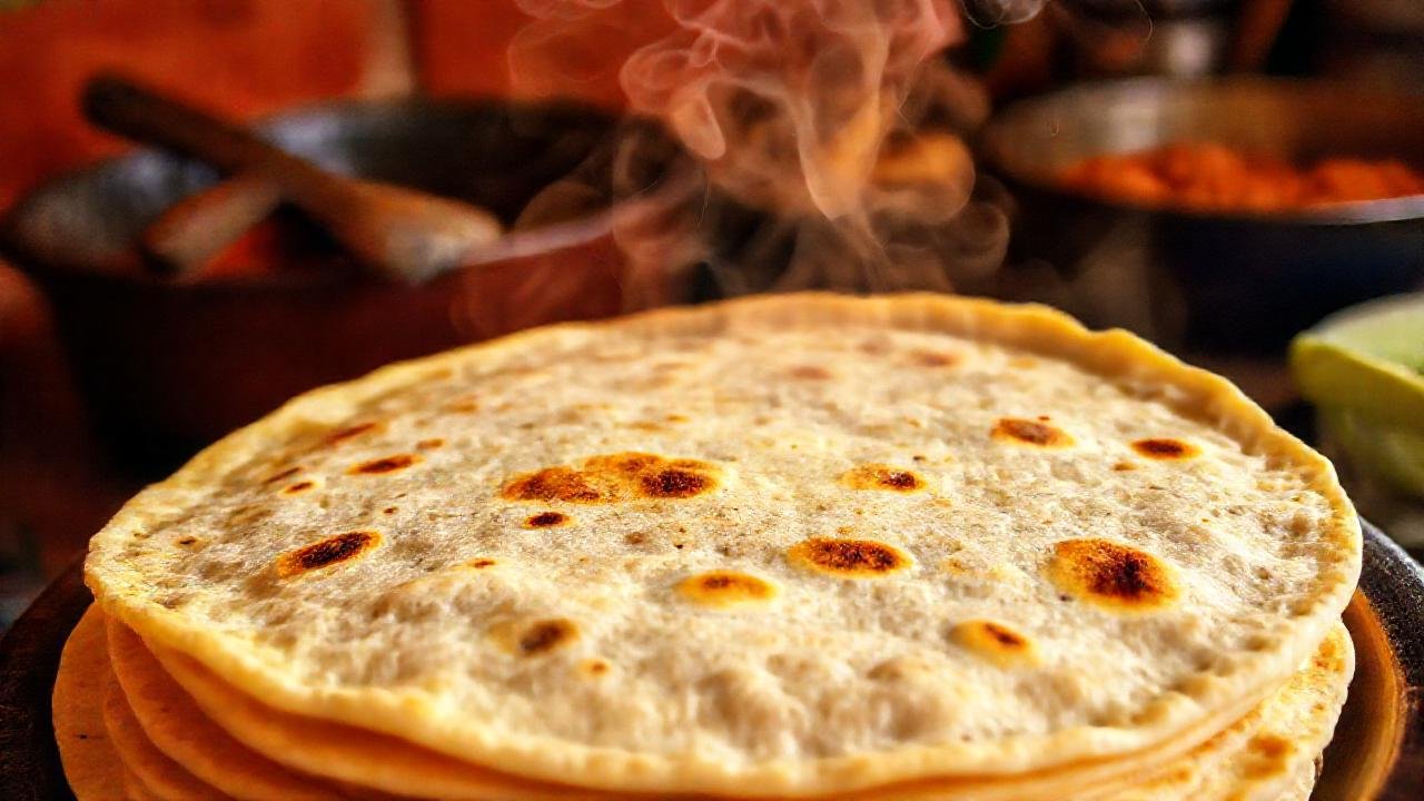 Tortilla dorada, apetitosa y tradicional