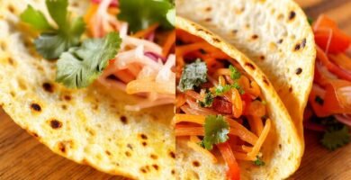 Tortilla tradicional y sin gluten comparadas