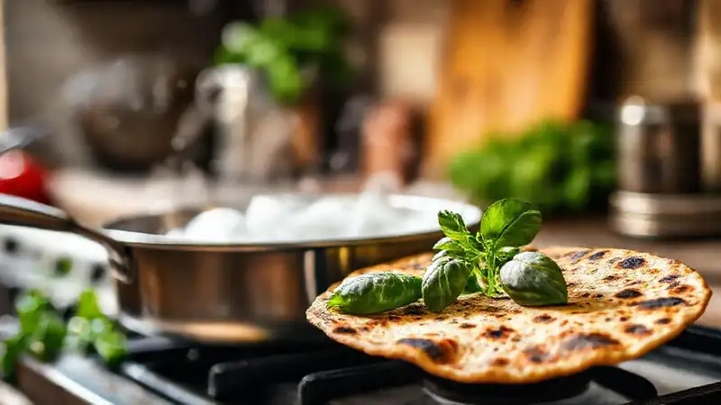 Cocina italiana rústica, aroma a comida