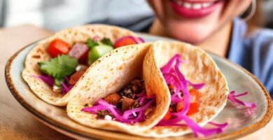 Tortilla keto saludable y apetitosa