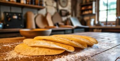 Tortillas brillantes