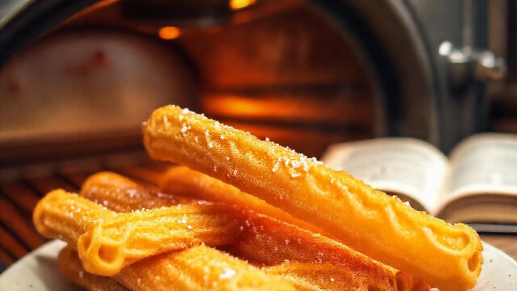 Churros dorados