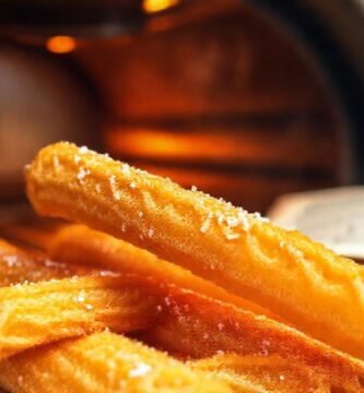 Churros dorados