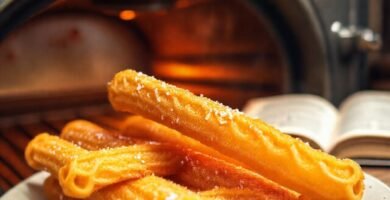 Churros dorados