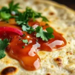 Tortilla vegana apetecible