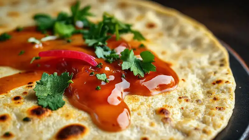 Tortilla vegana apetecible