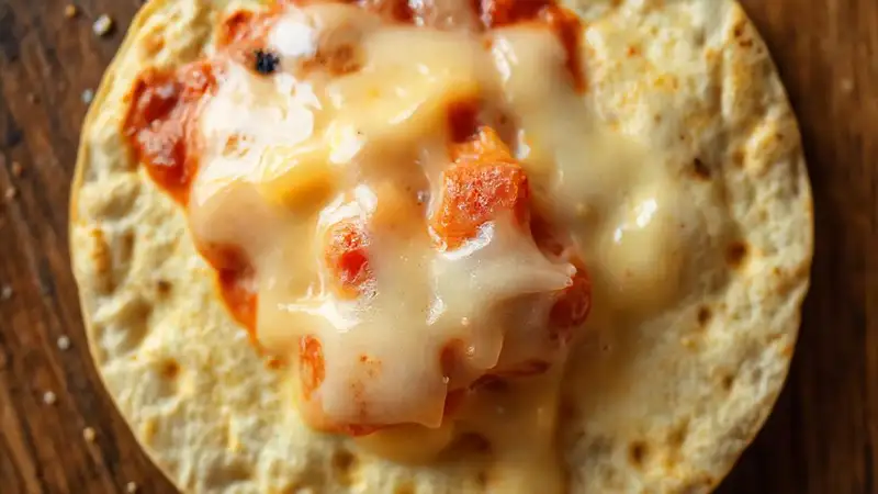 Tortilla fundida