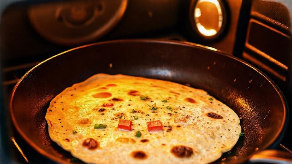 Tortilla vegana apetecible