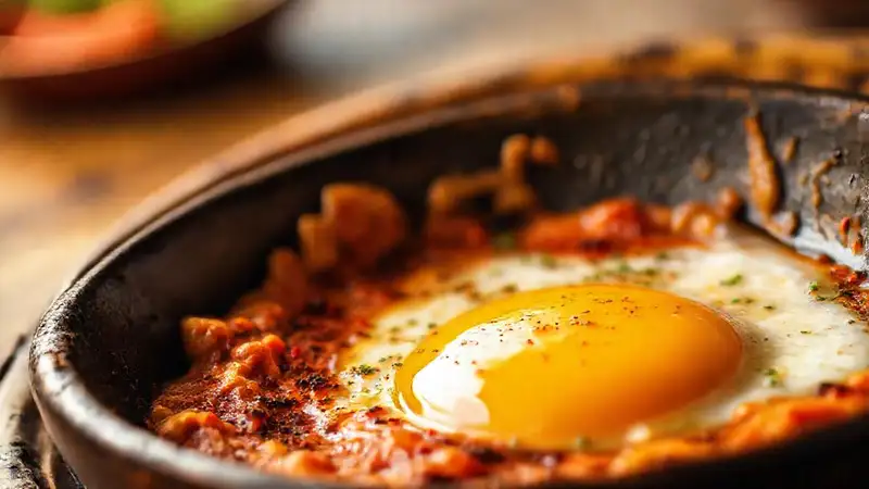 Menemen pan: un plato cálido y apetitoso