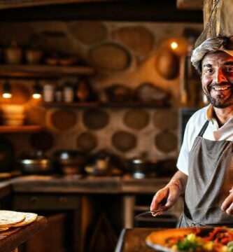 Cocina española rústica