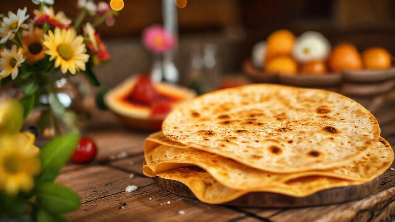 Una mesa rústica celebra la alegría
