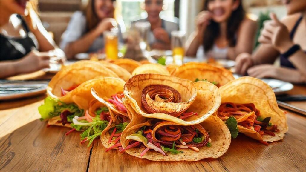 Brunch vegano colorido y apetitoso