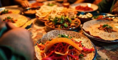 Una celebración mexicana rica y colorida