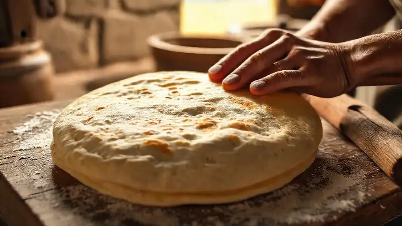 Tortilla argentina, dorada y tradicional