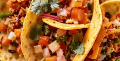 Tortillas vibrantes y deliciosas