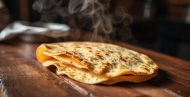 Una tortilla dorada calienta la tradición