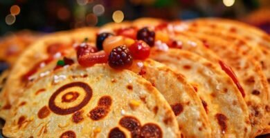 Tortillas dulces celebran México con color