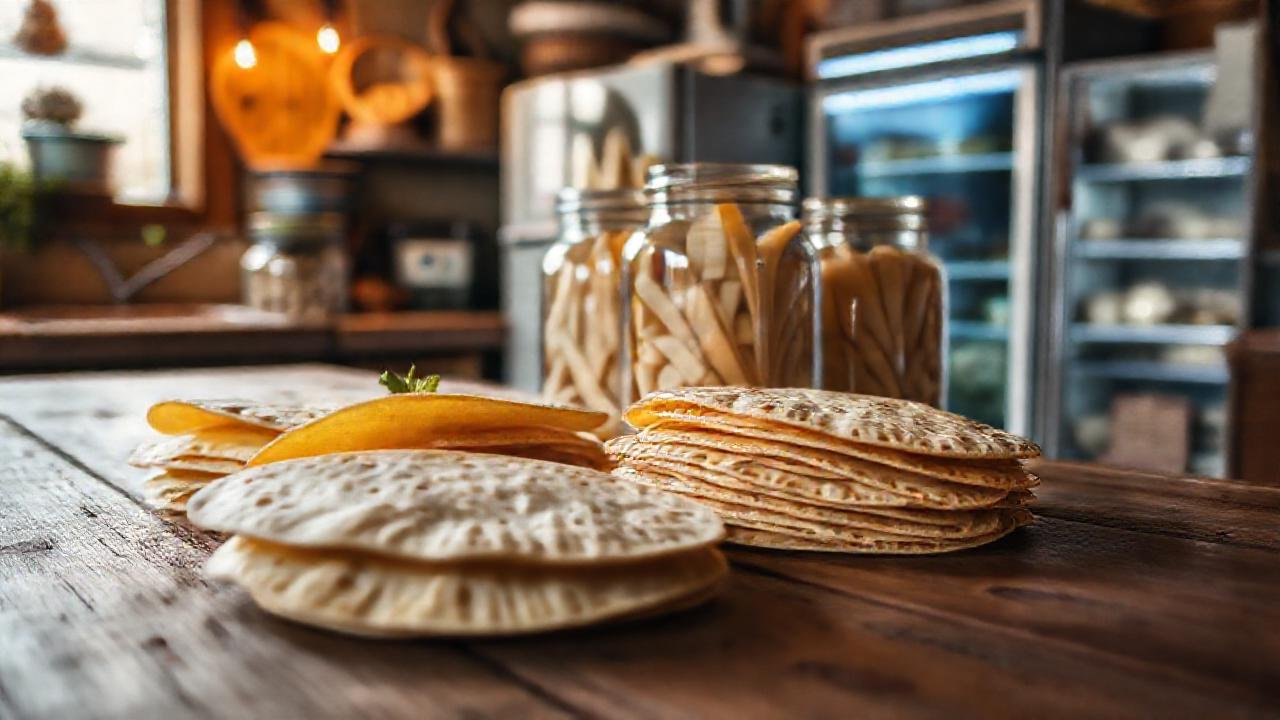 Cocina rústica: frescura y tortillas caseras