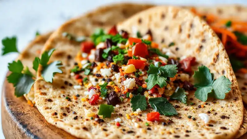 Tortillas de chía veganas