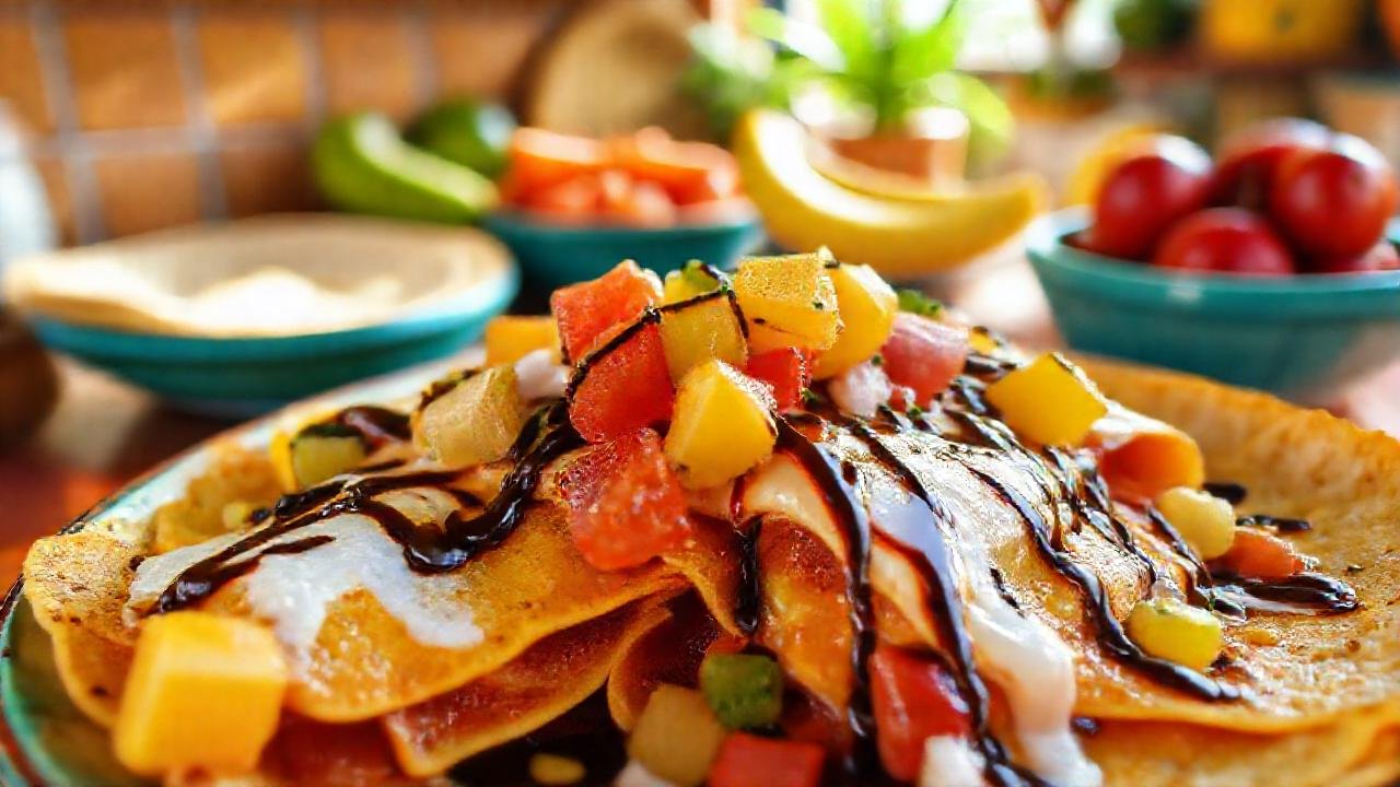 Chilaquiles coloridos y deliciosos, fiesta mexicana