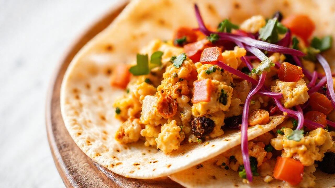 Un desayuno vegano saludable y apetitoso