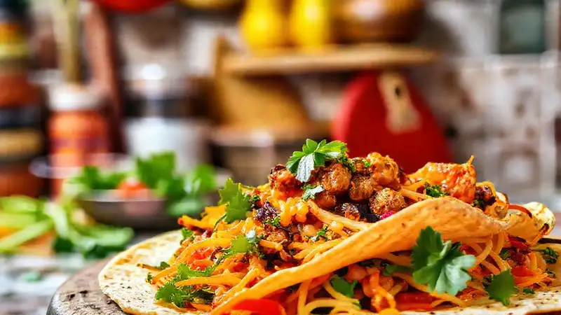 Cocina india vibrante y apetitosa
