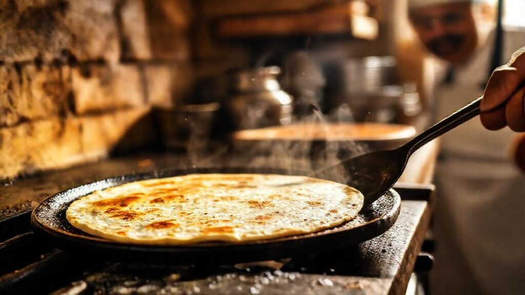 Una cocina rústica