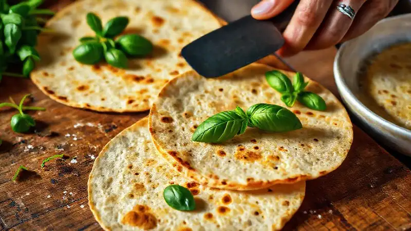 Tortillas italianas se cocinan con color y aroma