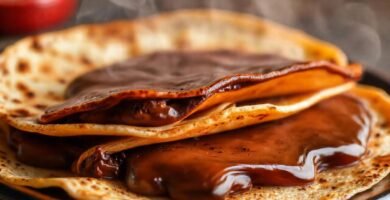 Tortillas dulces y apetitosas en fotografía