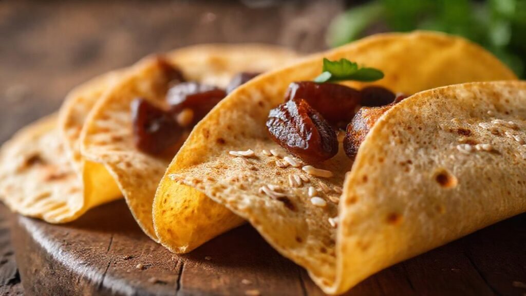 Tortillas y avena apetecibles