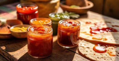Mermeladas artesanales y comida vibrante