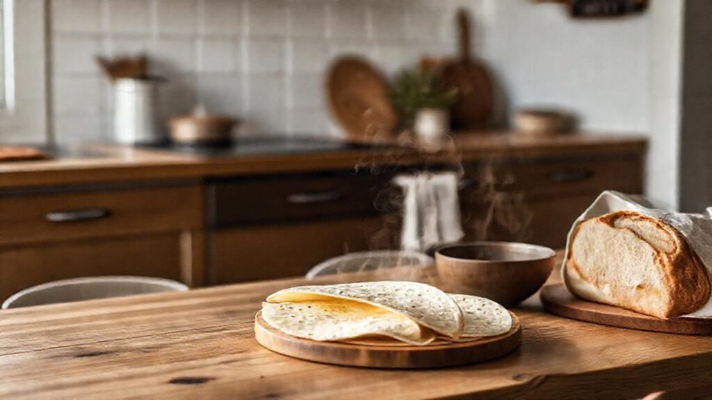 Tortillas danzaban sobre un pan de centeno