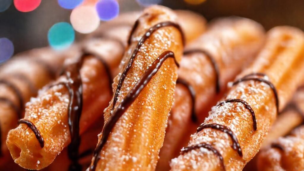 Churros dorados