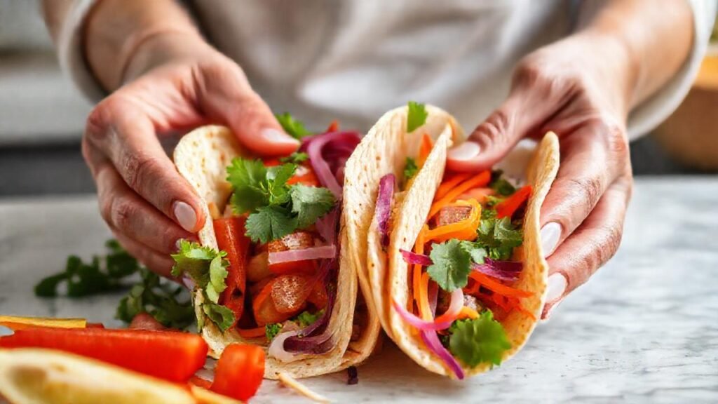 Tortillas saludables y coloridas