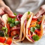 Tortillas saludables y coloridas