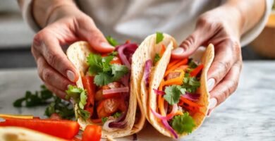 Tortillas saludables y coloridas