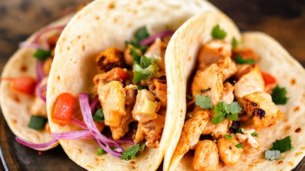 Tortillas de pollo veganas