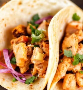 Tortillas de pollo veganas