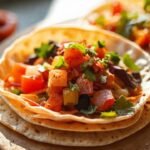 Tortillas veganas vibrantes