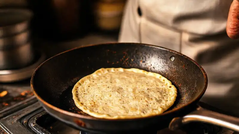 Cocina argentina: tortilla pegada