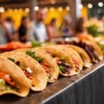 Tortillas veganas brillan en un evento alegre