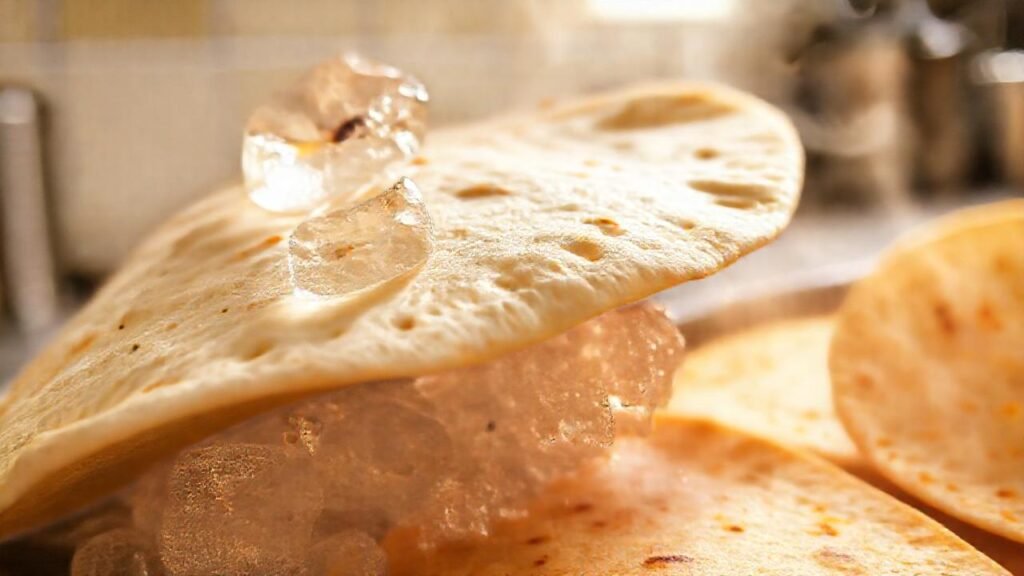 Tortillas se calientan