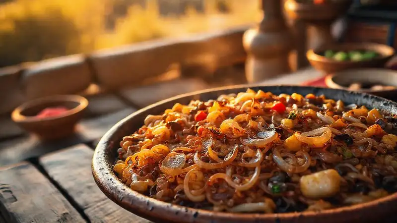 España: paella, luz dorada y tradición