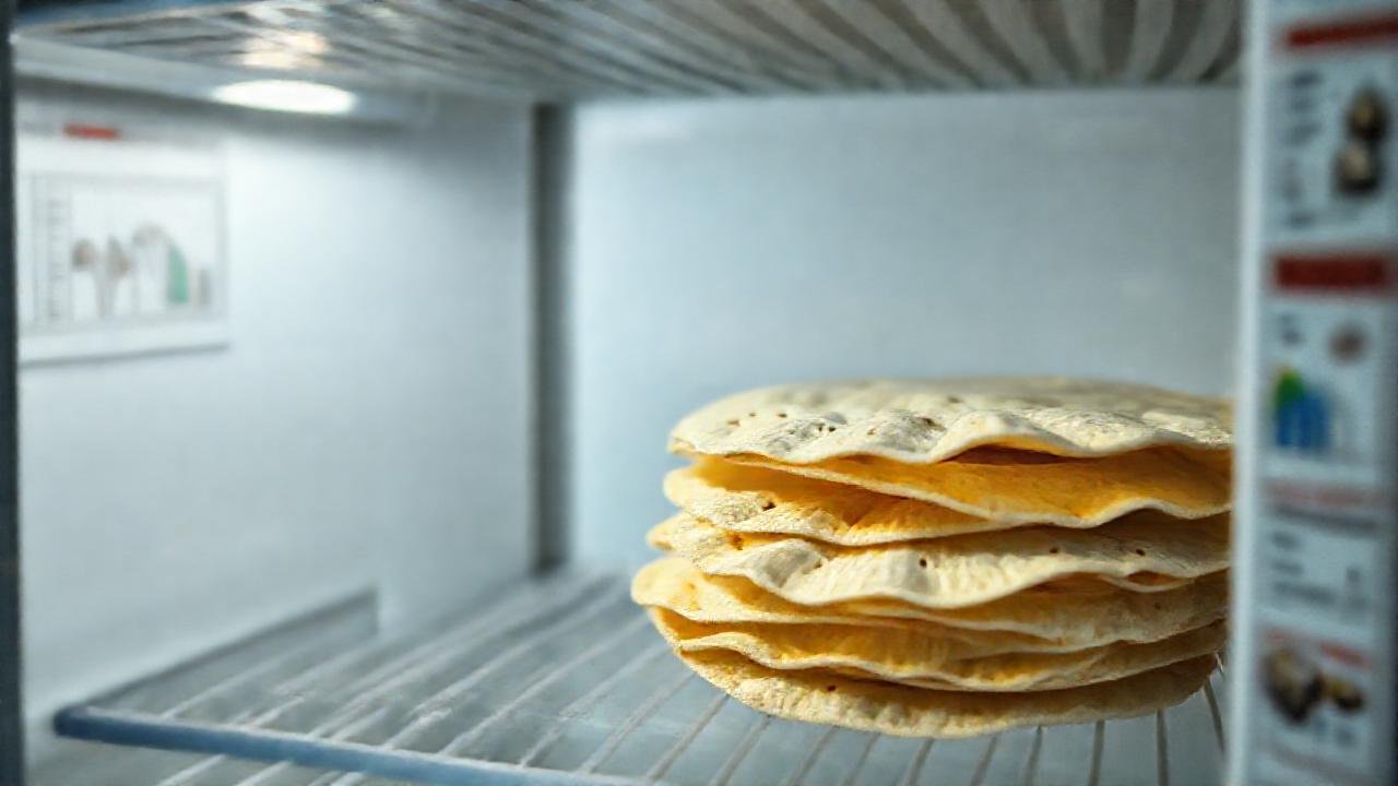 Tortillas vibrantes con luz sutil
