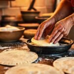 Tortillas tradicionales se cocinan con sabor