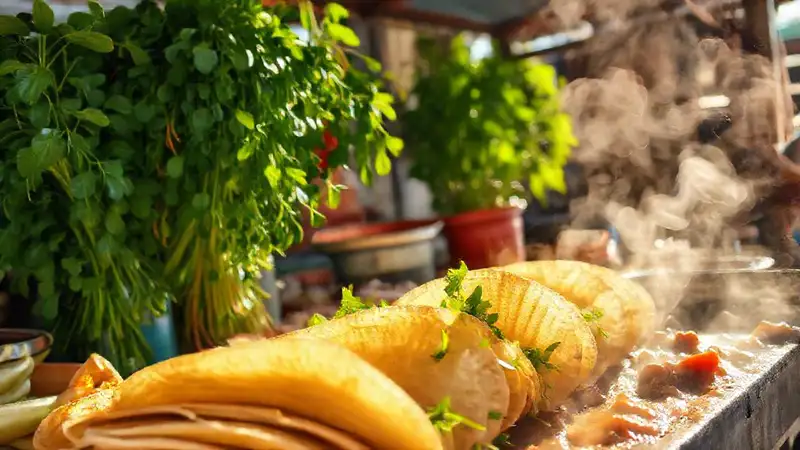 Mercado tropical ofrece autenticidad y calor