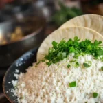 Tortillas crujientes de harina de arroz con hierbas